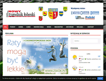 Tablet Screenshot of nowytygodniklobeski.pl